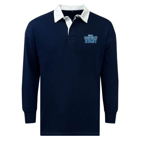 King's Point Rugby Classic Long Sleeve Solid Rugby Jersey