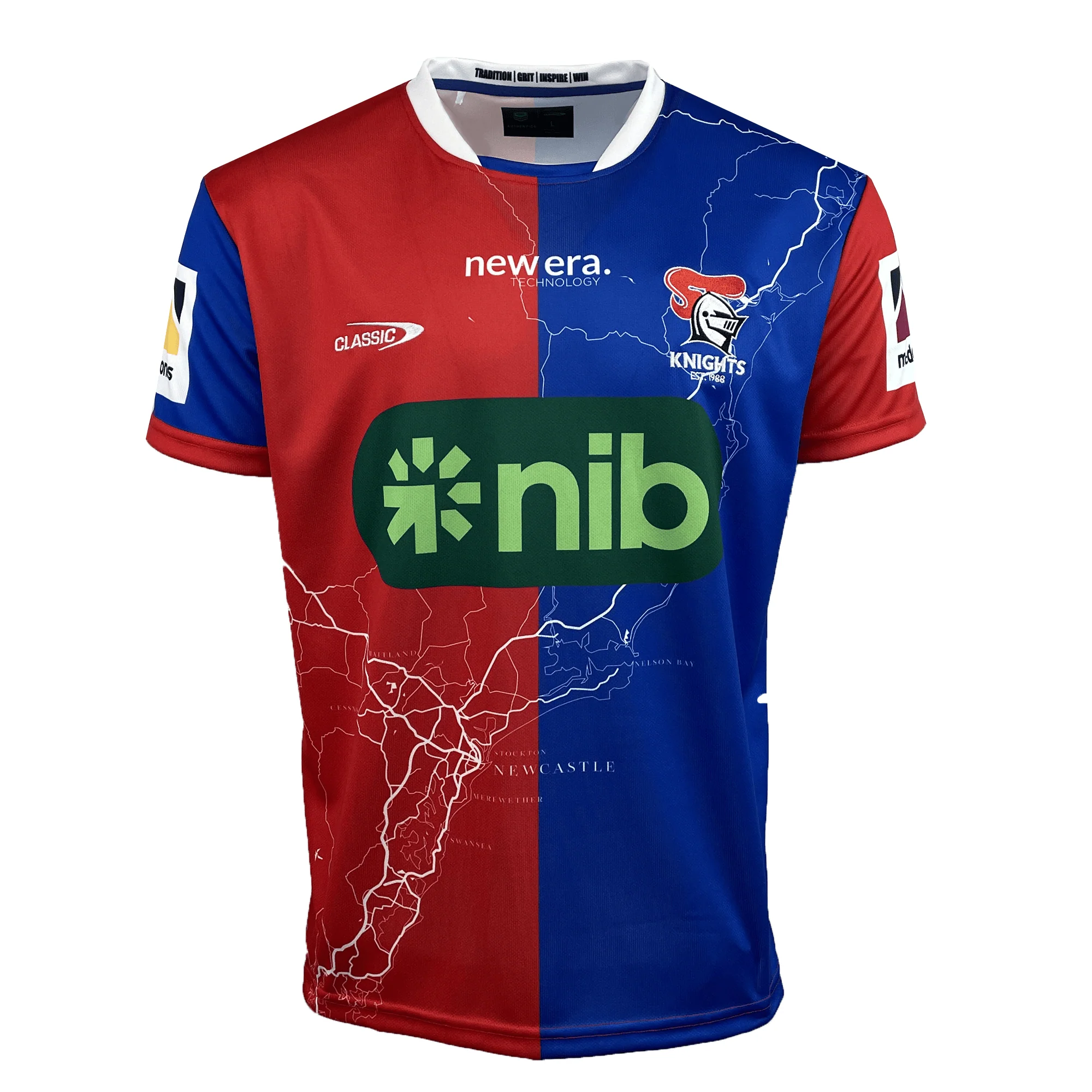 Knights NRL 25/26 Special Edition Captains Run Jersey by Classic Sportswear