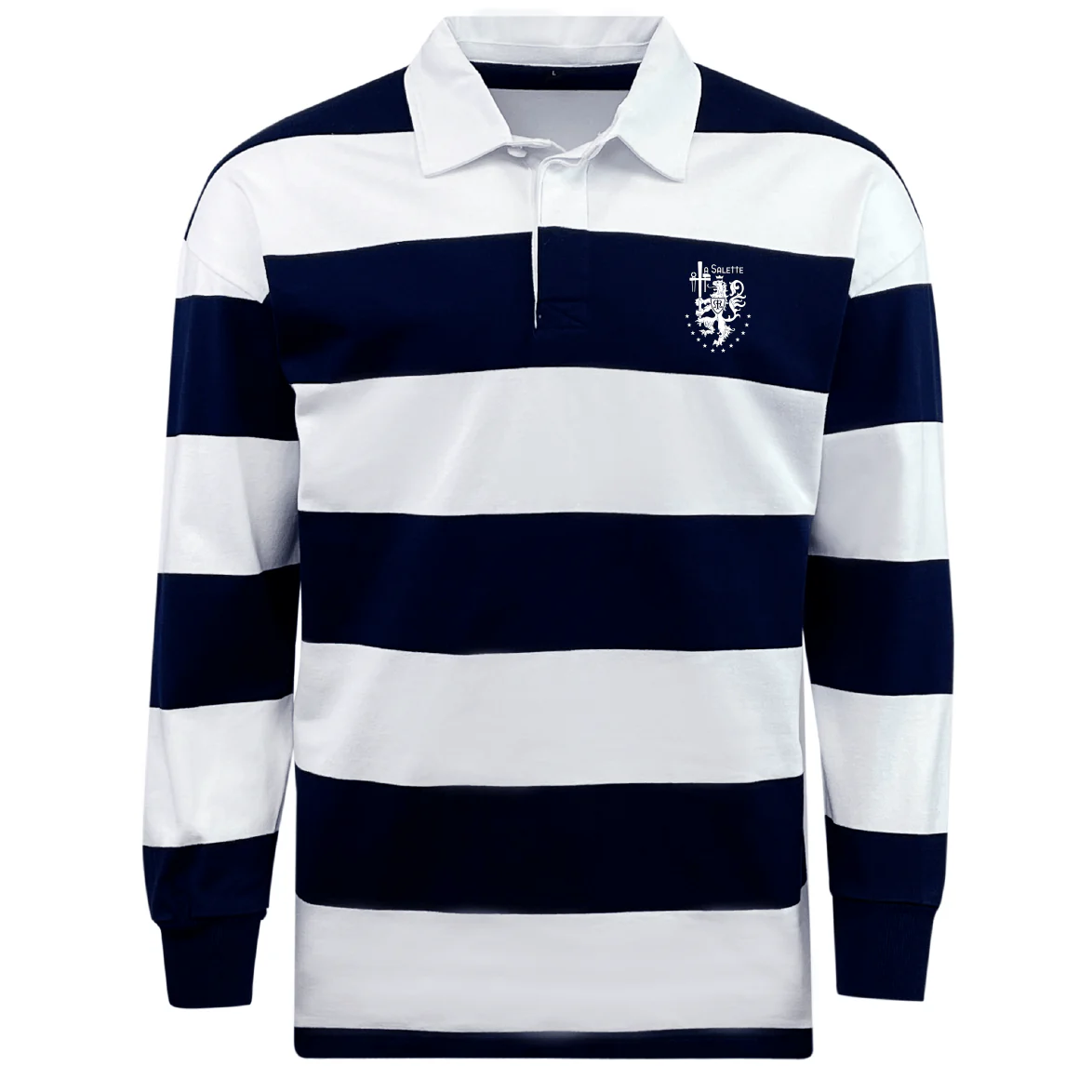 La Salette Academy Rugby Classic Long Sleeve Hooped Rugby Jersey - Image 2