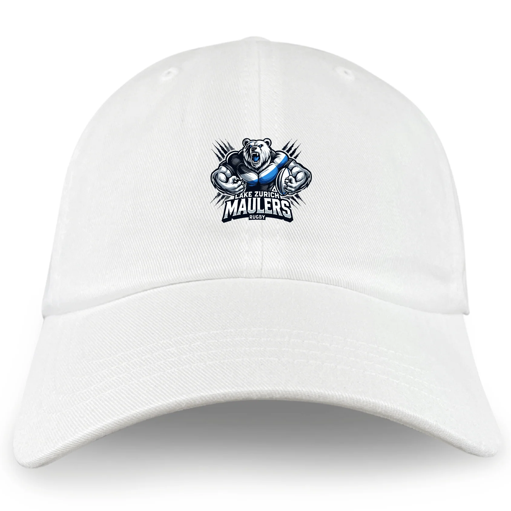 Lake Zurich Adult Low-Profile Cotton Twill Dad Cap - Image 3