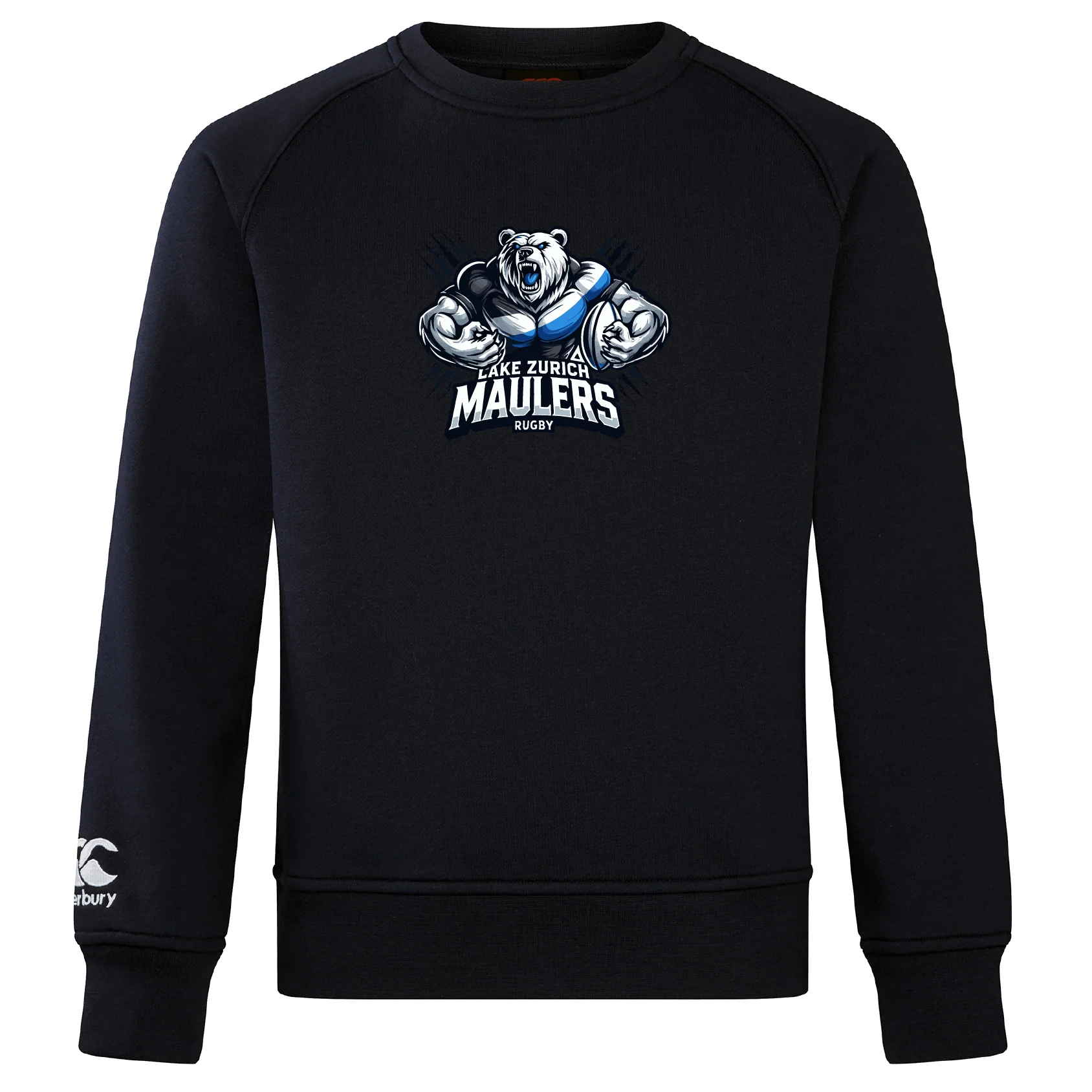 Lake Zurich Club Crew Sweatshirt by Canterbury