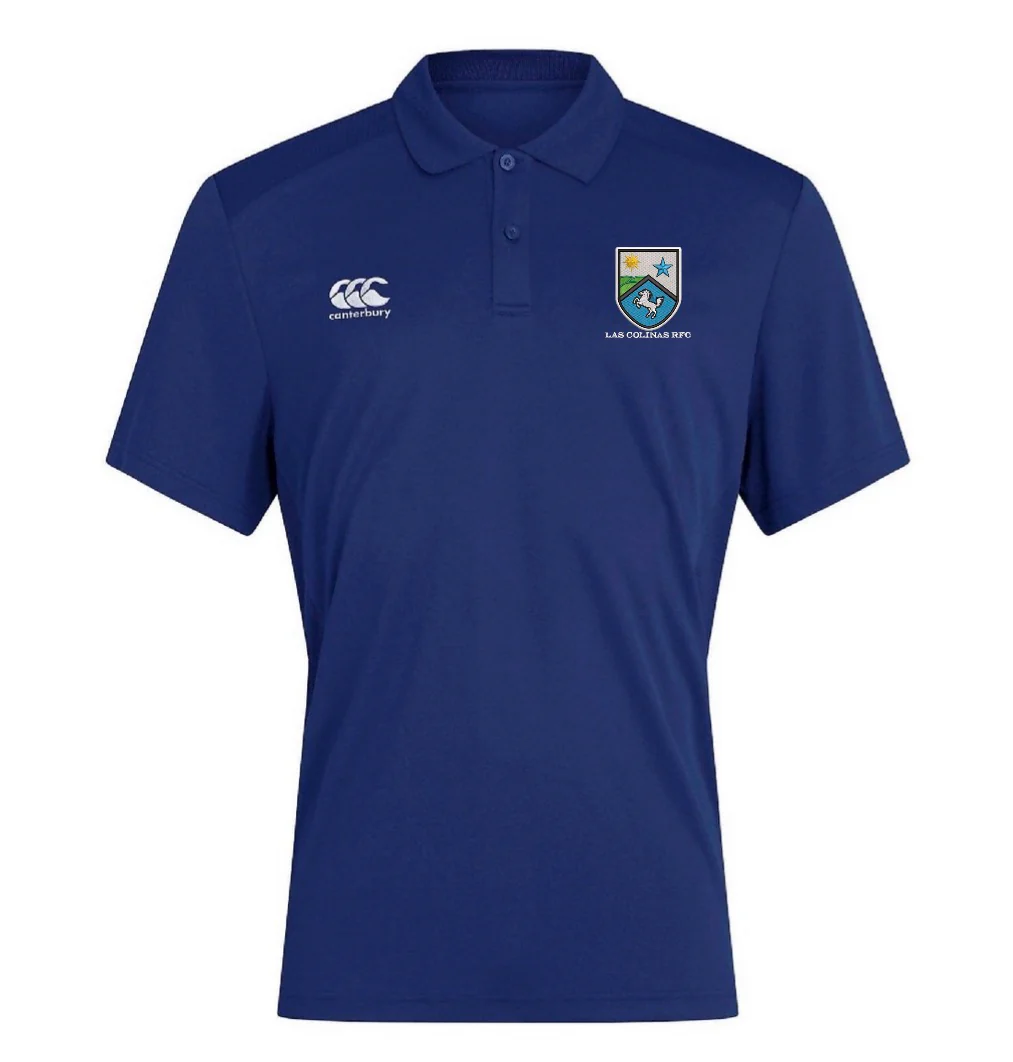 Las Colinas Rugby Royal Club Dry Polo by Canterbury