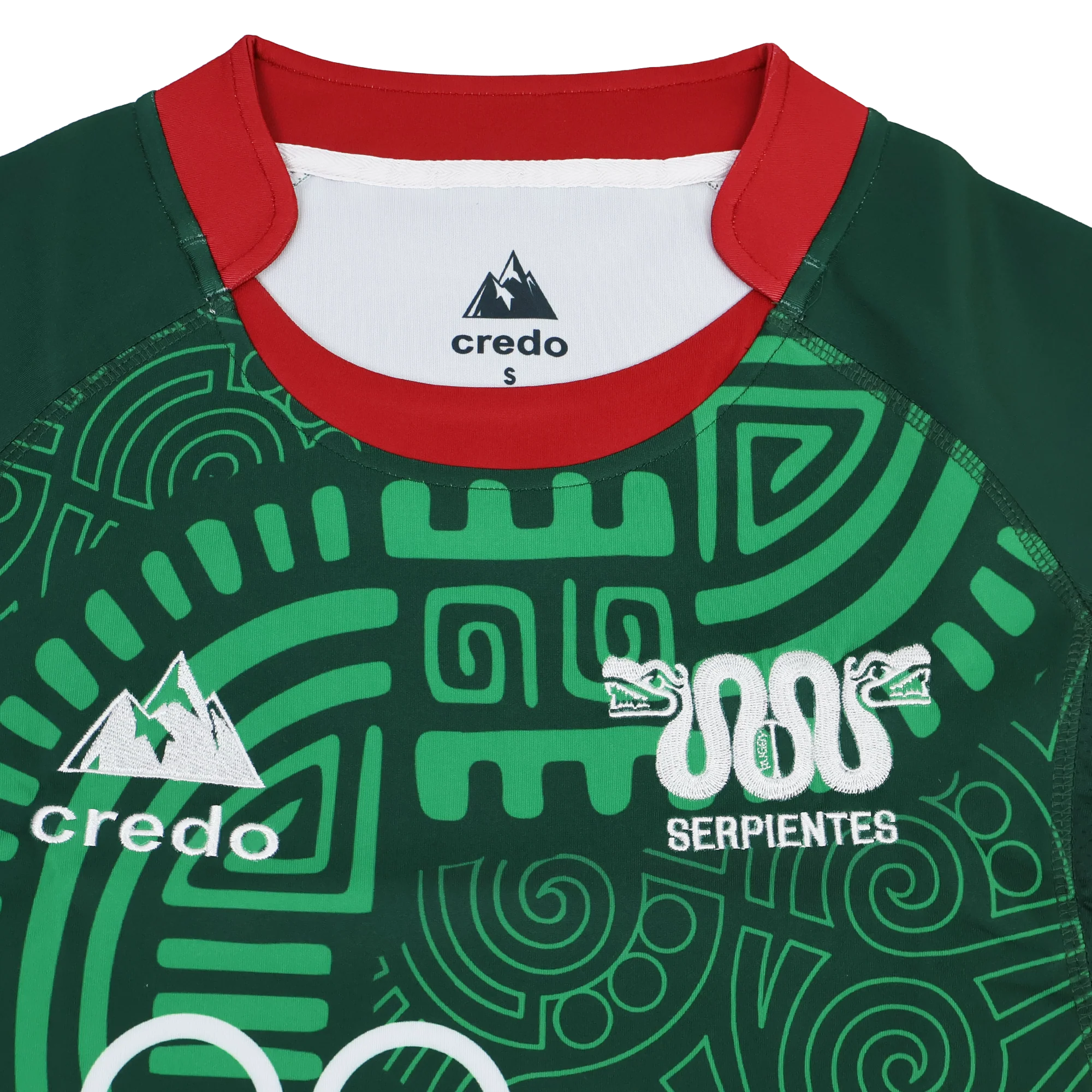 Las Serpientes Mexico Rugby Replica Jersey by Credo Rugby - Image 3
