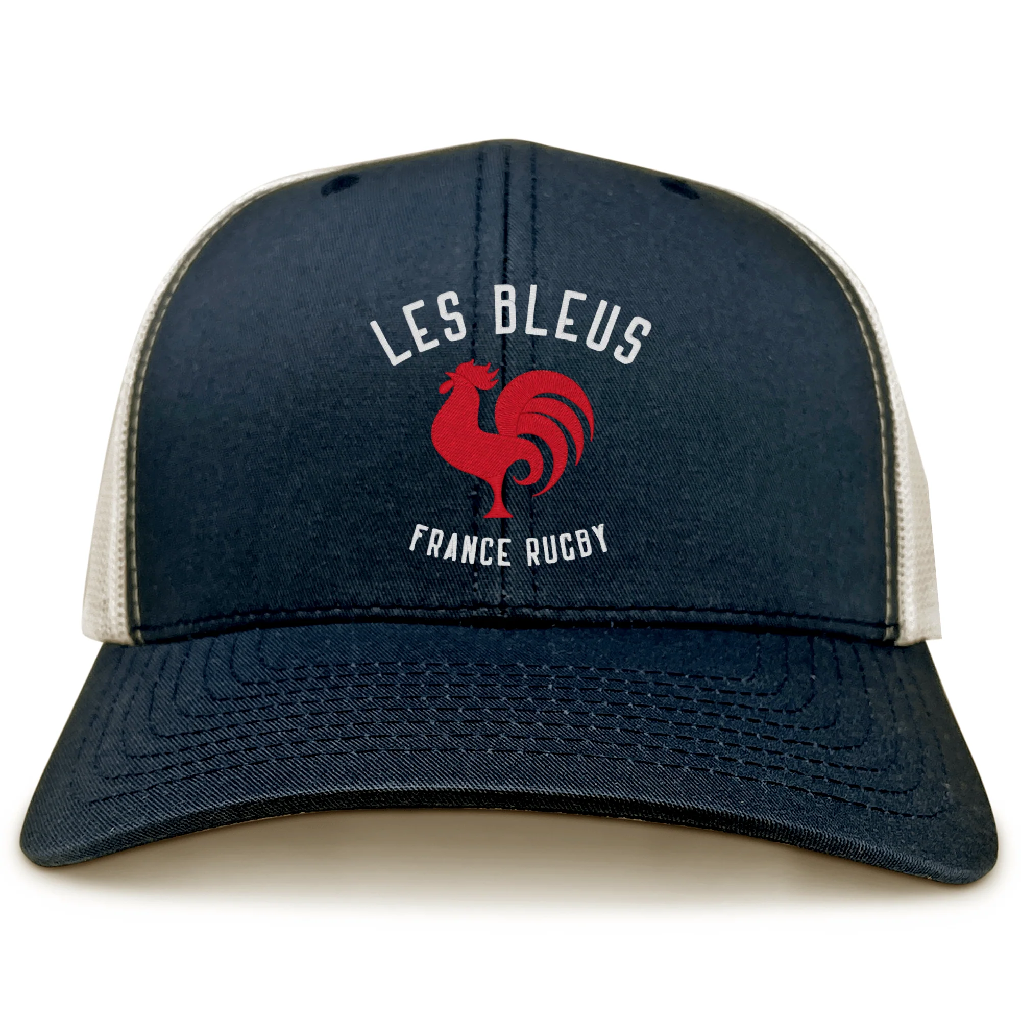 Les Bleus France Rugby Retro Trucker Cap - Image 4