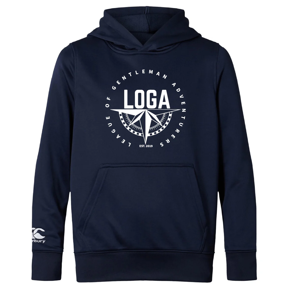 League of Gentleman Adventurers Club Lightweight Hoodie by Canterbury - Image 2