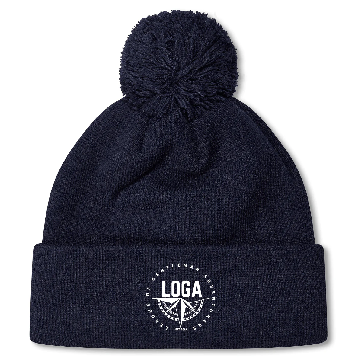 League of Gentleman Adventurers Pom Pom Beanie by Canterbury