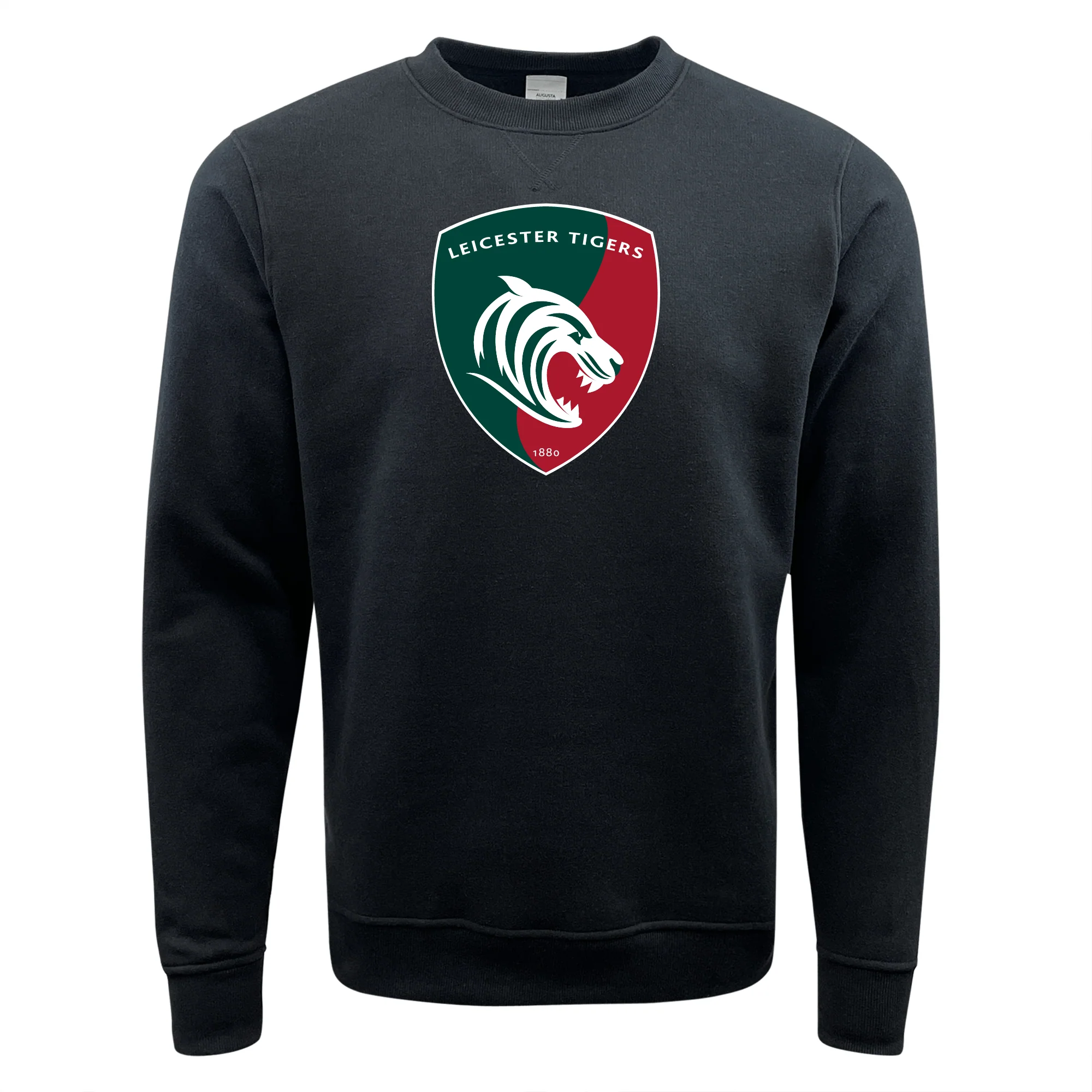 Leicester Tigers Fleece Crewneck Sweatshirt - Image 2