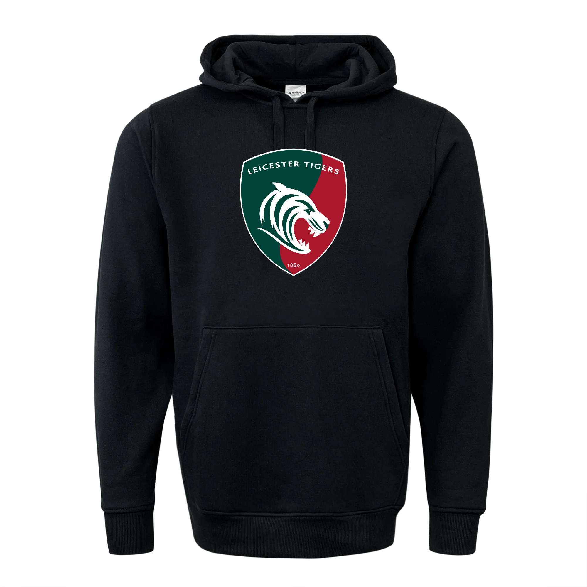 Leicester Tigers 60/40 Pullover Hoodie - Image 3