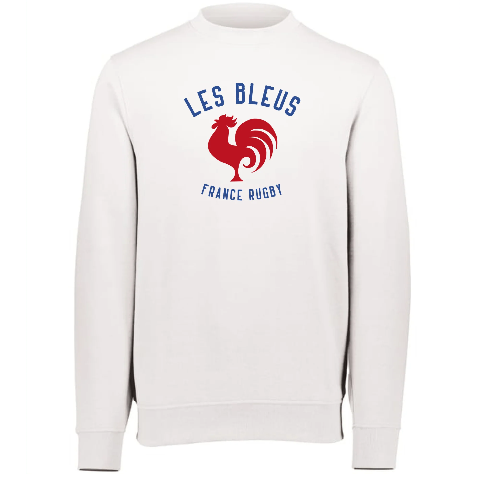 Les Bleus France Rugby Fleece Crewneck Sweatshirt - Image 4