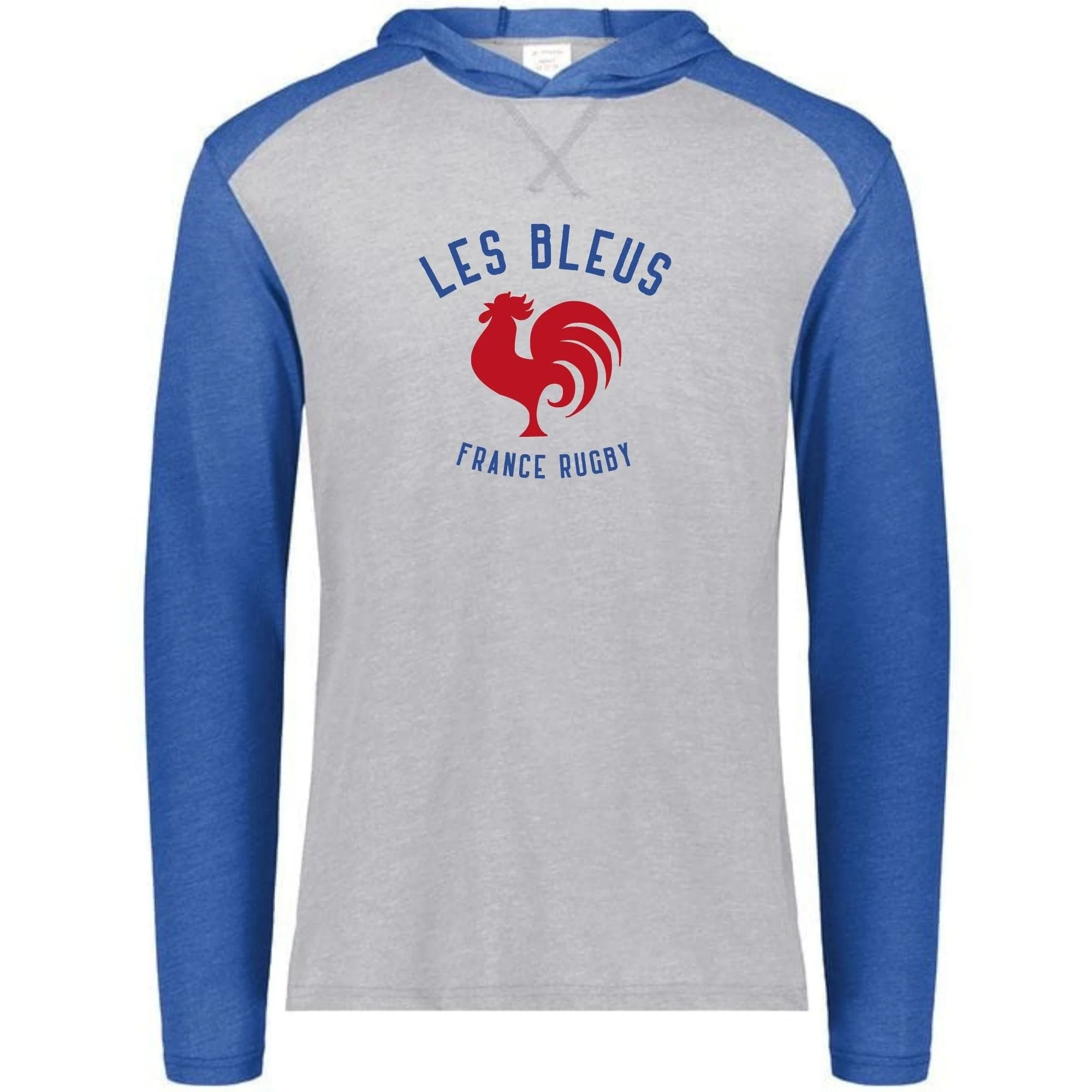 Les Bleus France Rubgy Vintage Hoodie T-shirt