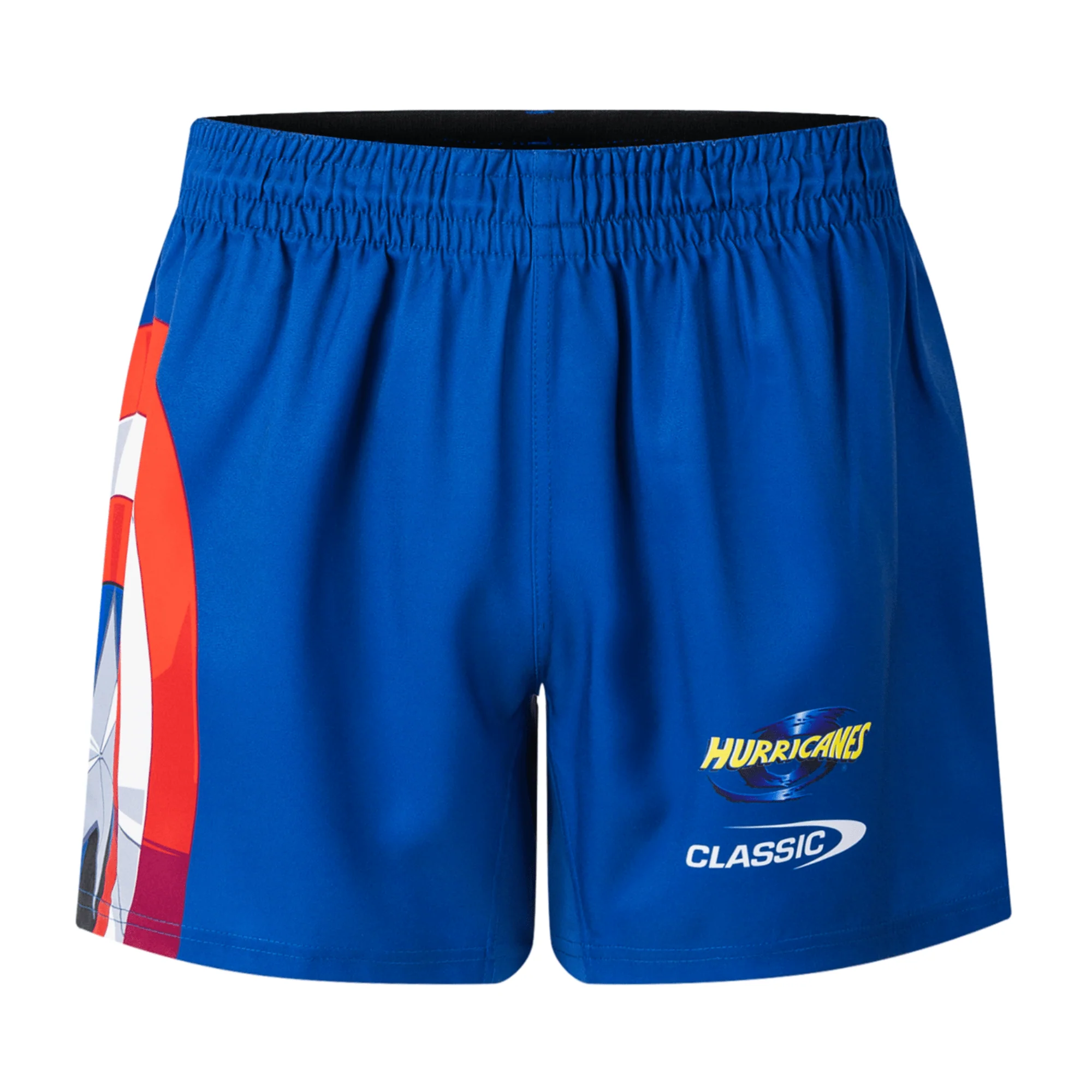 Limited Edition Hurricanes Super Rugby Marvel Collection Captain America Shorts by Classic Sportswear