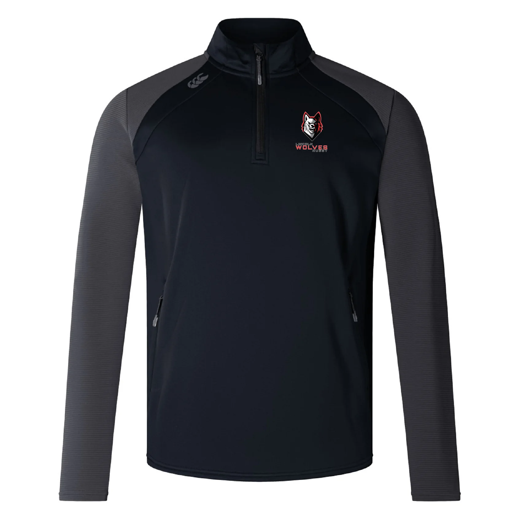 Lincoln Wolves Elite 1/4 Zip Top by Canterbury