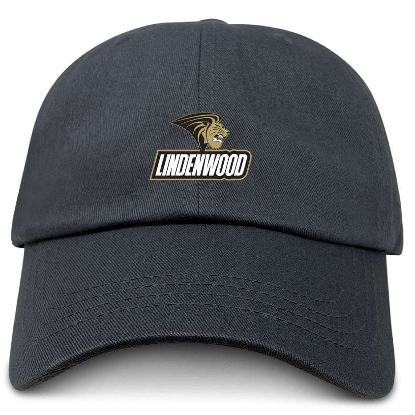 Lindenwood University Rugby Adult Low-Profile Cotton Twill Dad Cap - Image 2
