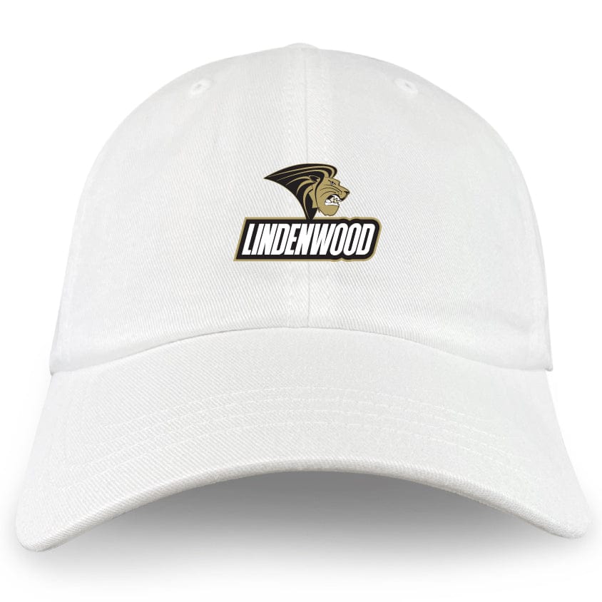 Lindenwood University Rugby Adult Low-Profile Cotton Twill Dad Cap - Image 3
