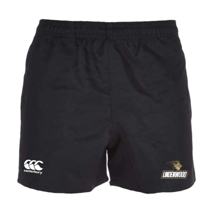 Lindenwood University Rugby Professional Polyester Rugby Short by Canterbury