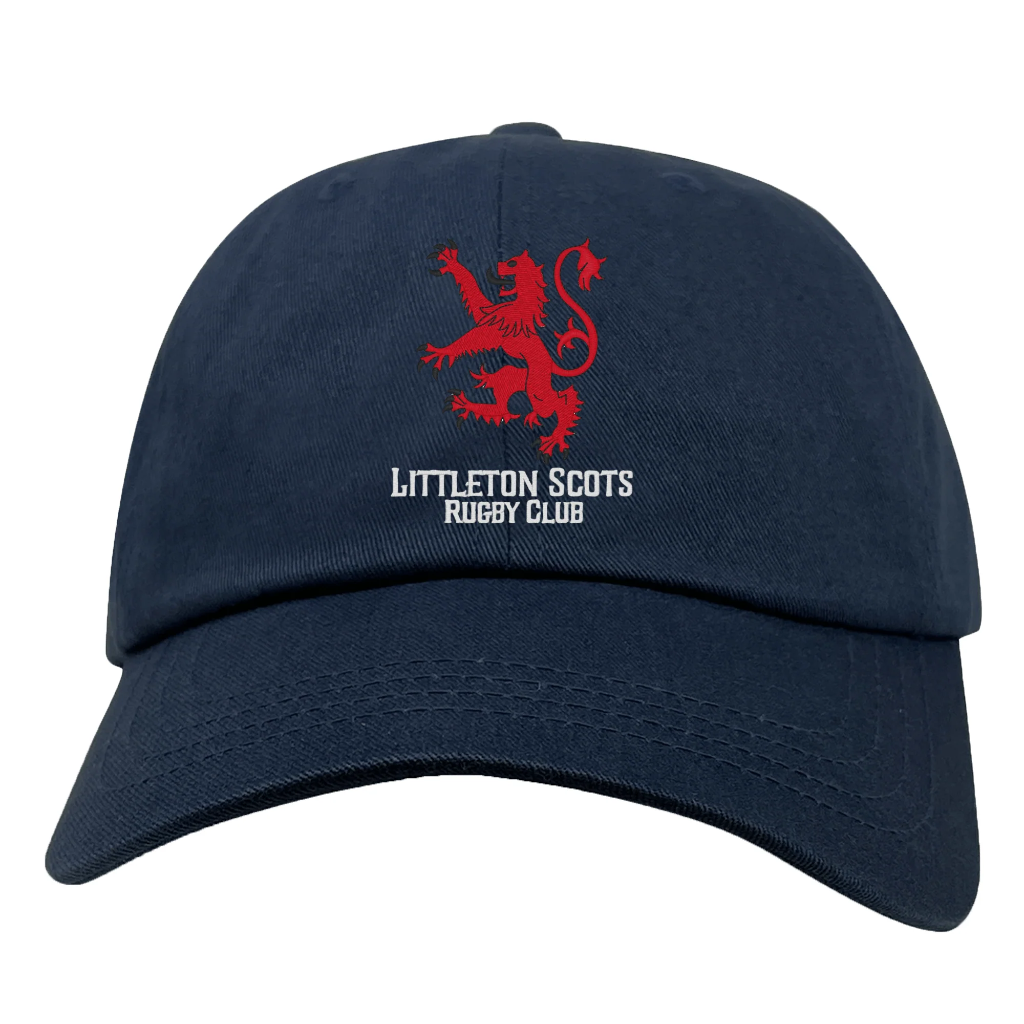 Littleton Scots Rugby Adult Low-Profile Cotton Twill Dad Cap - Image 2