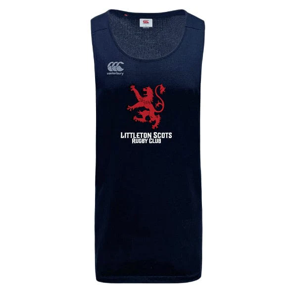 Littleton Scots Rugby Tempo Vapodri Singlet by Canterbury - Image 3