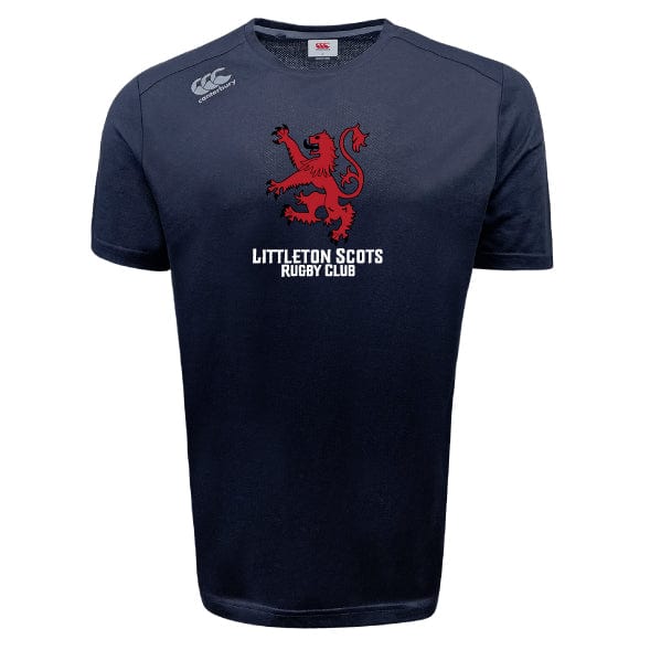 Littleton Scots Rugby Tempo Vapodri T-Shirt by Canterbury - Image 3