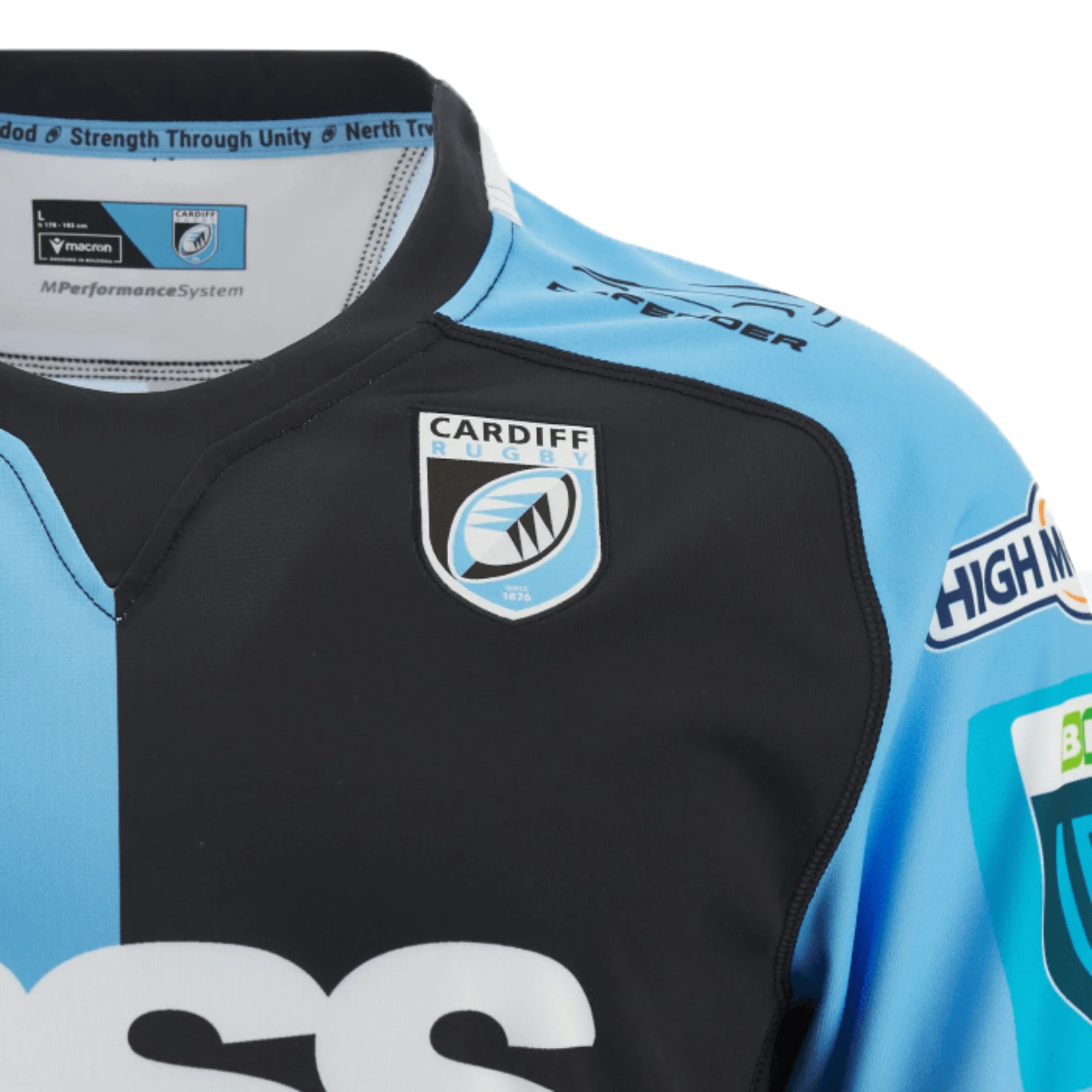 Cardiff Blues Home Jersey 23/24 by Macron - Image 6