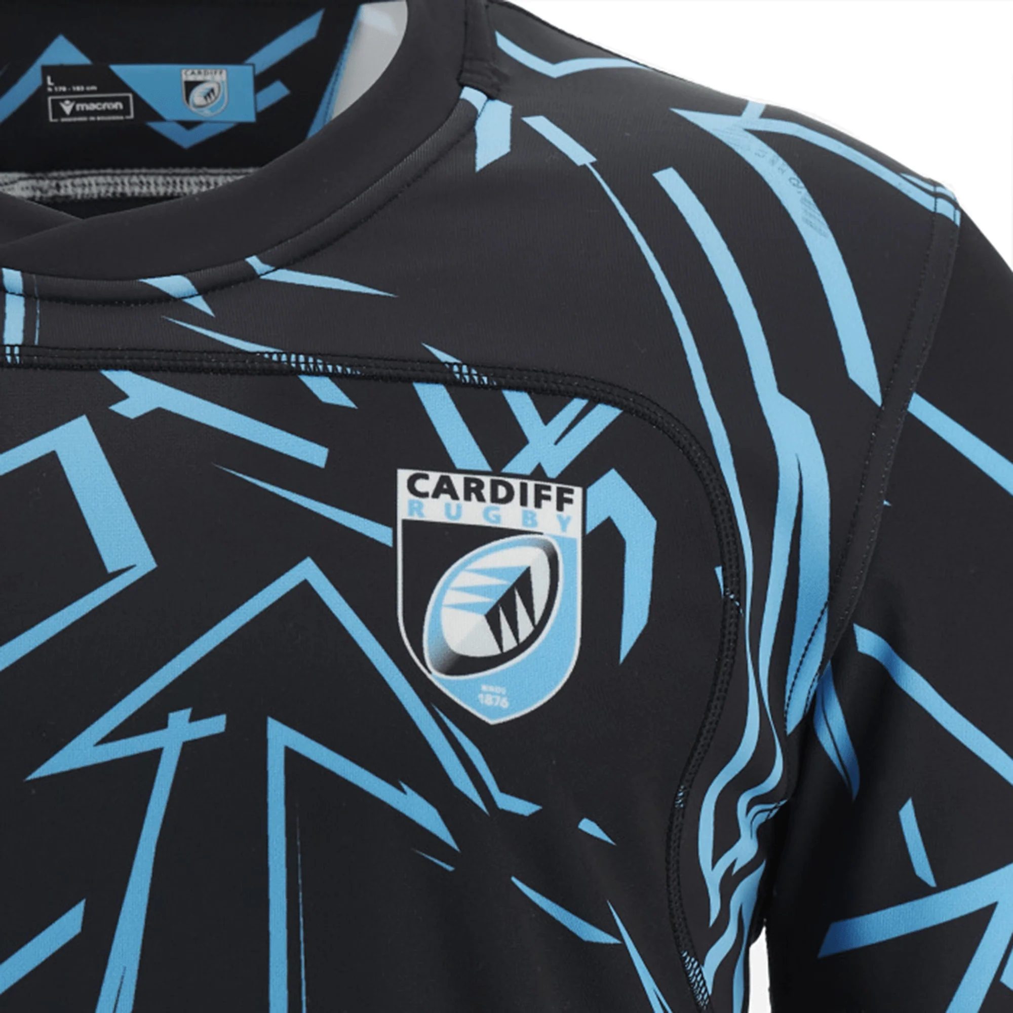 Cardiff Blues Training Jersey 23/24 by Macron - Image 4