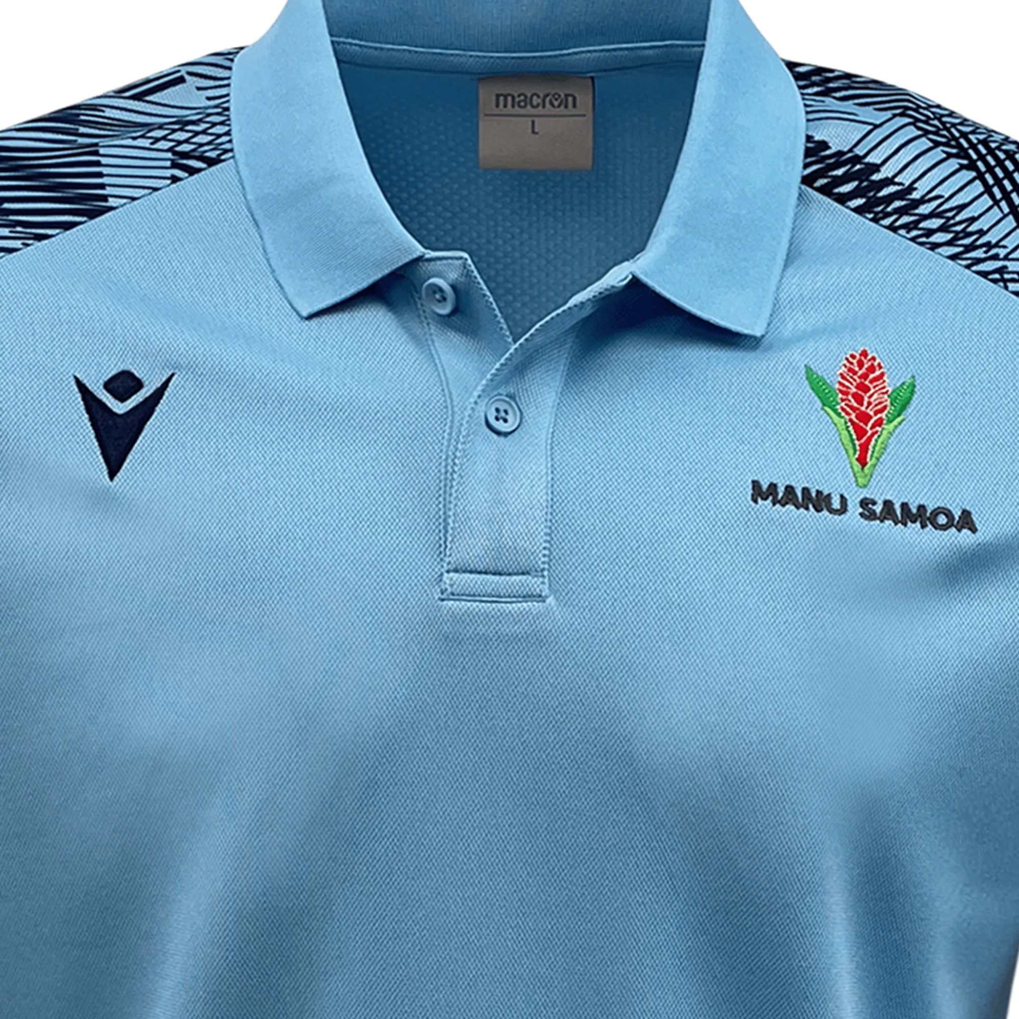 Samoa Travel Poly Polo by Macron - Image 6
