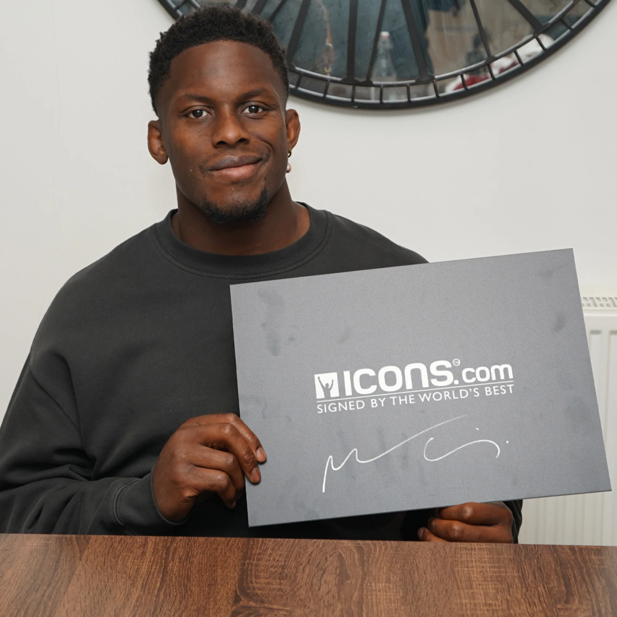 Maro Itoje Front Signed British & Irish Lions 2025 Shirt - Image 4