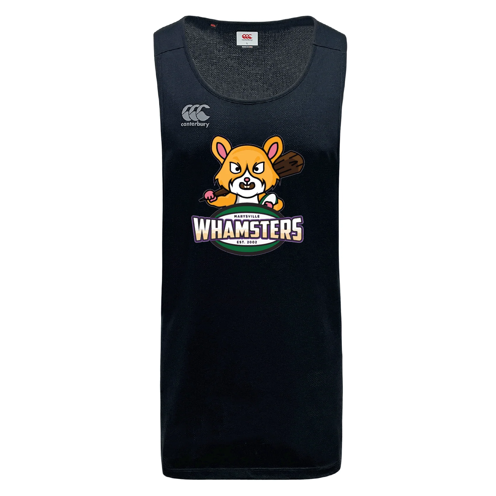 Maryville Whamsters Rugby Tempo Vapodri Singlet by Canterbury - Image 2