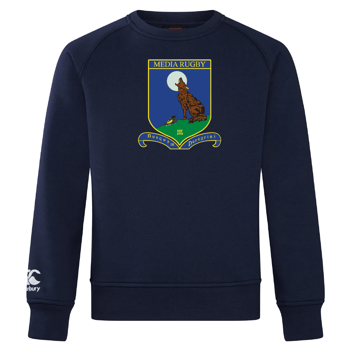 Media Rugby Club Crew Sweatshirt by Canterbury - Image 3