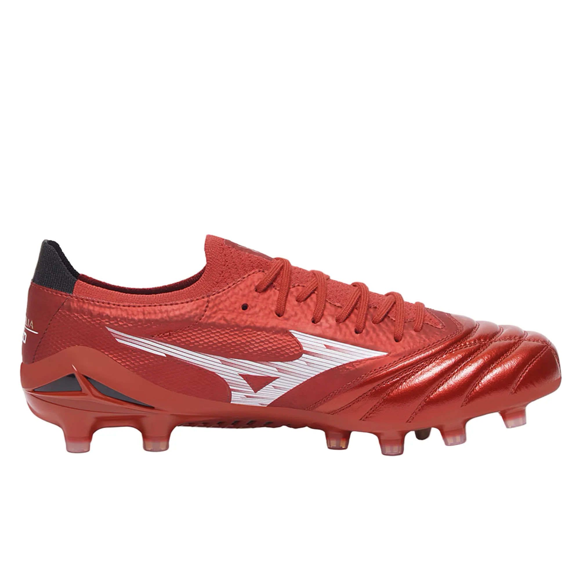 Mizuno Morelia Neo IV Beta Elite FG - Morelia 40th Anniversary Red/White/Black - Image 3