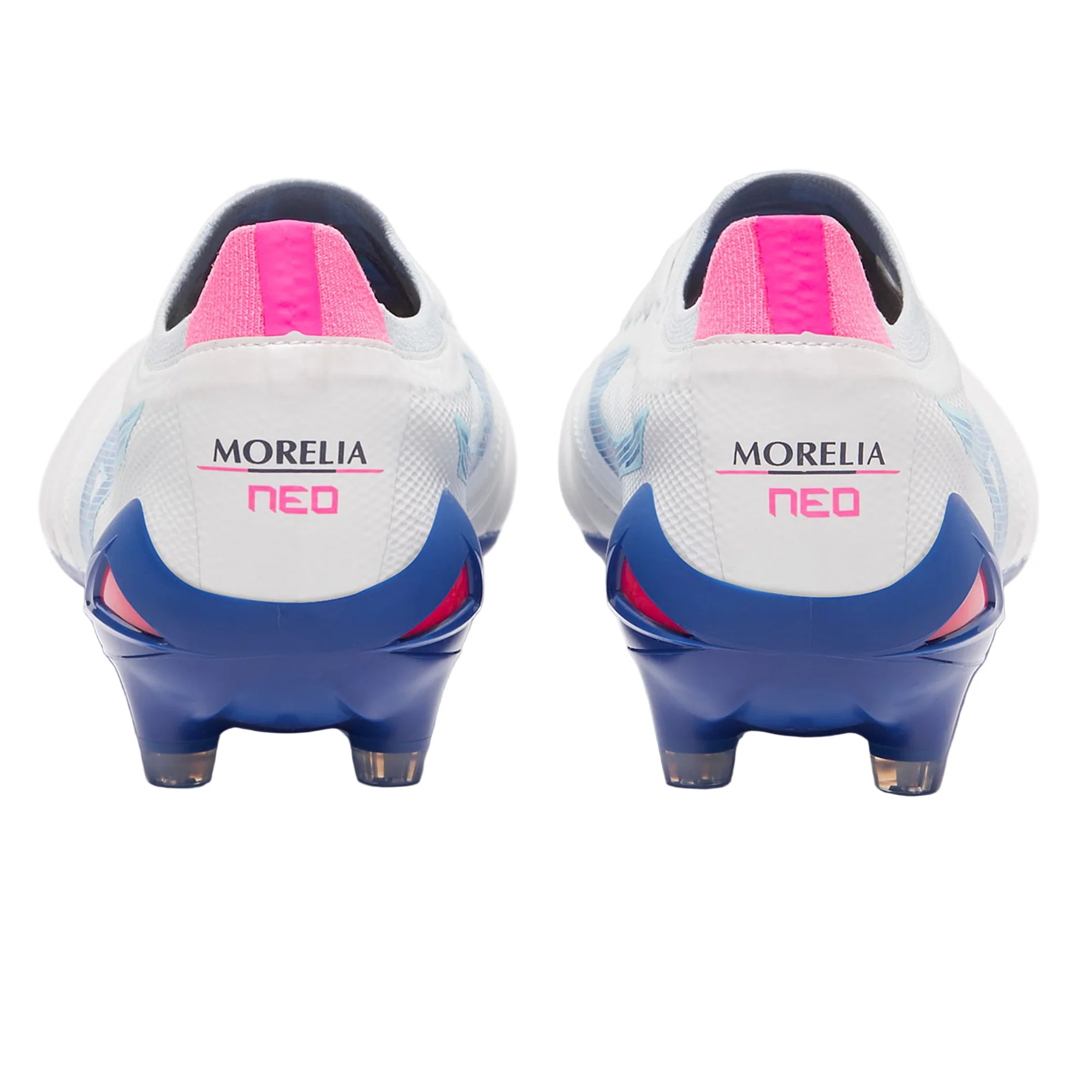 Mizuno Morelia Neo IV Beta Elite FG - White/Tanager Turquoise/Pink Tetra - Image 4