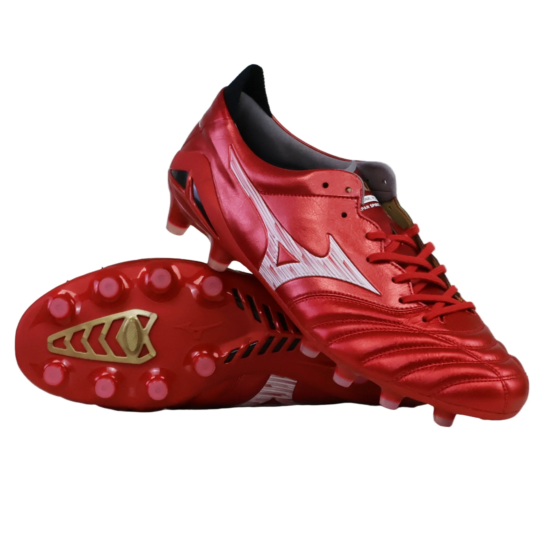 Mizuno Morelia Neo IV FG Made in Japan - Morelia 40th Anniversary Red/White/Black