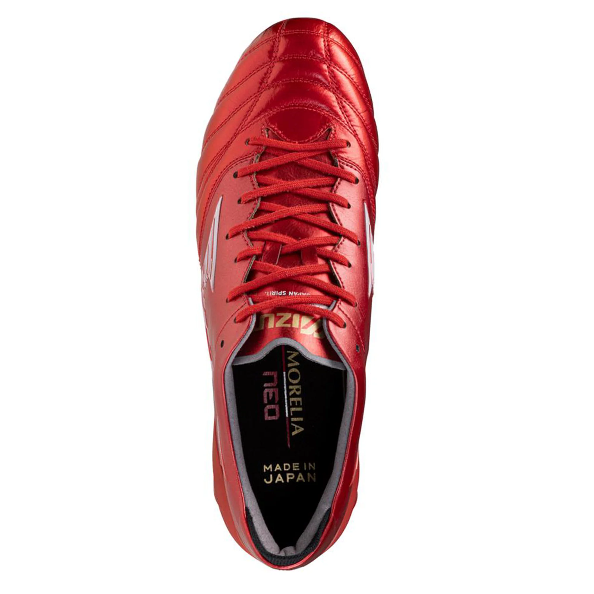 Mizuno Morelia Neo IV FG Made in Japan - Morelia 40th Anniversary Red/White/Black - Image 6