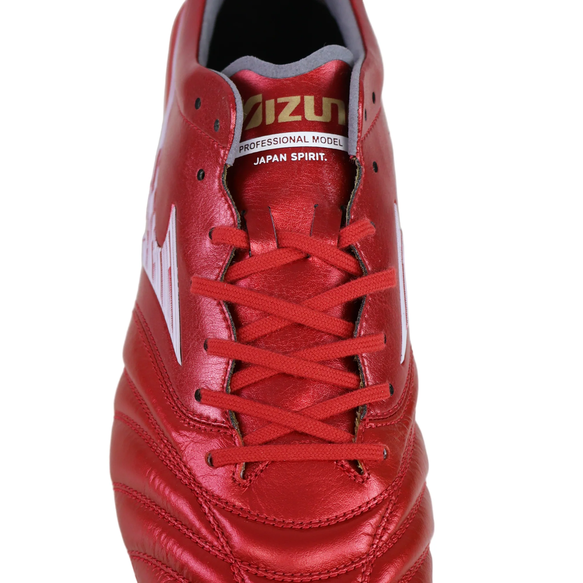 Mizuno Morelia Neo IV FG Made in Japan - Morelia 40th Anniversary Red/White/Black - Image 8