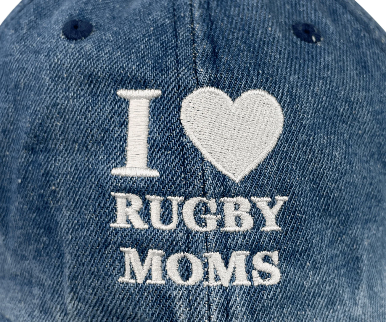 Modish Rugger I Heart Rugby Moms Cap - Image 4