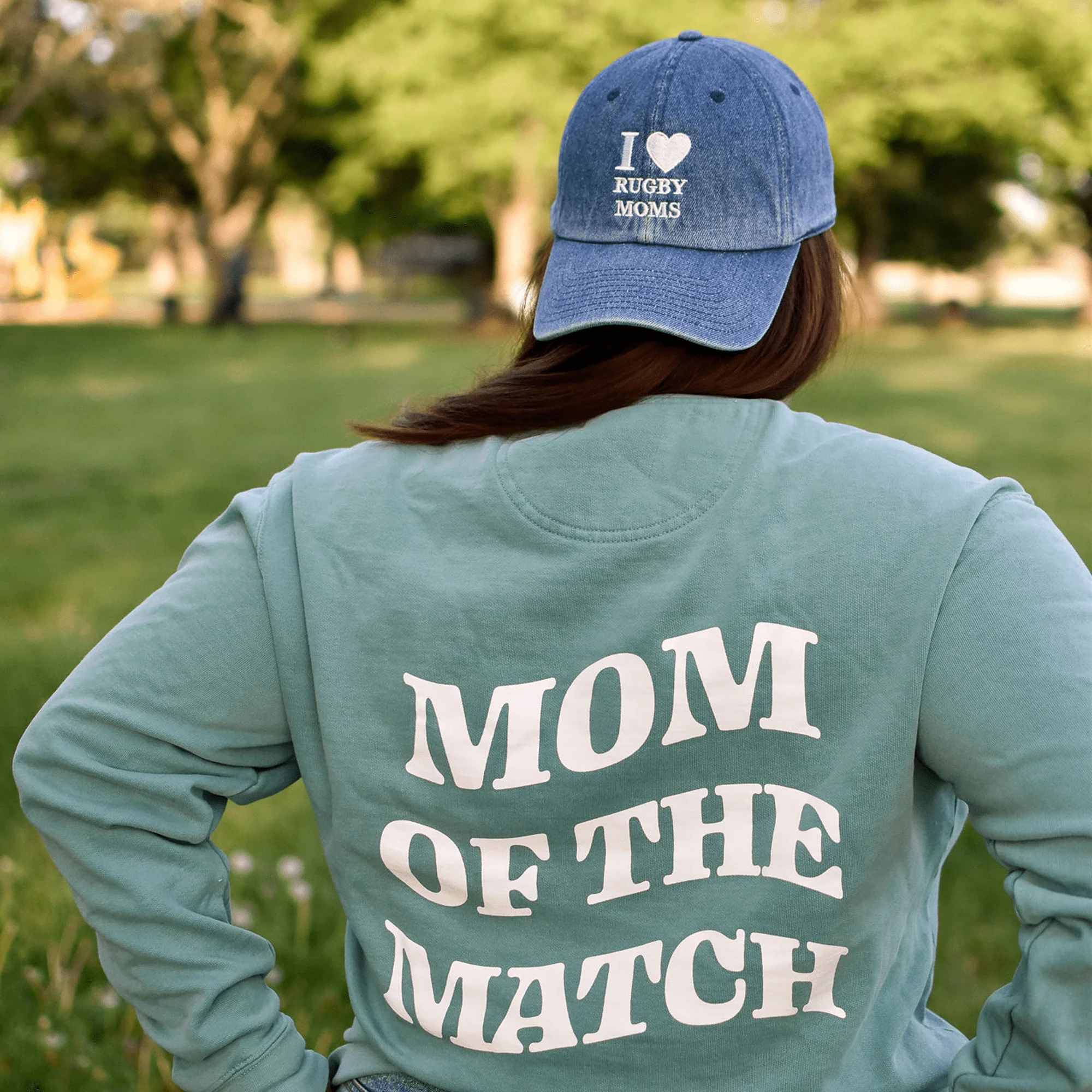 Modish Rugger I Heart Rugby Moms Cap - Image 5