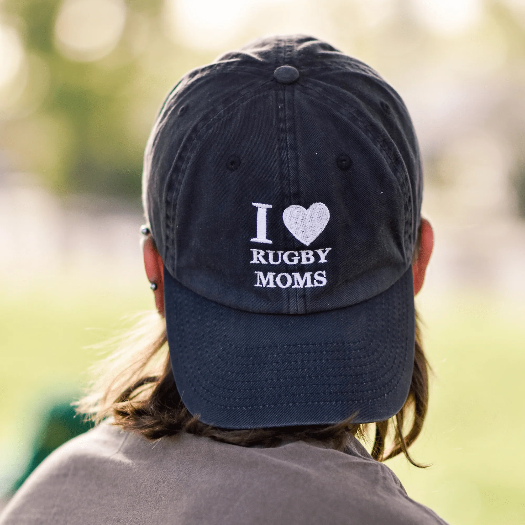 Modish Rugger I Heart Rugby Moms Cap - Image 7
