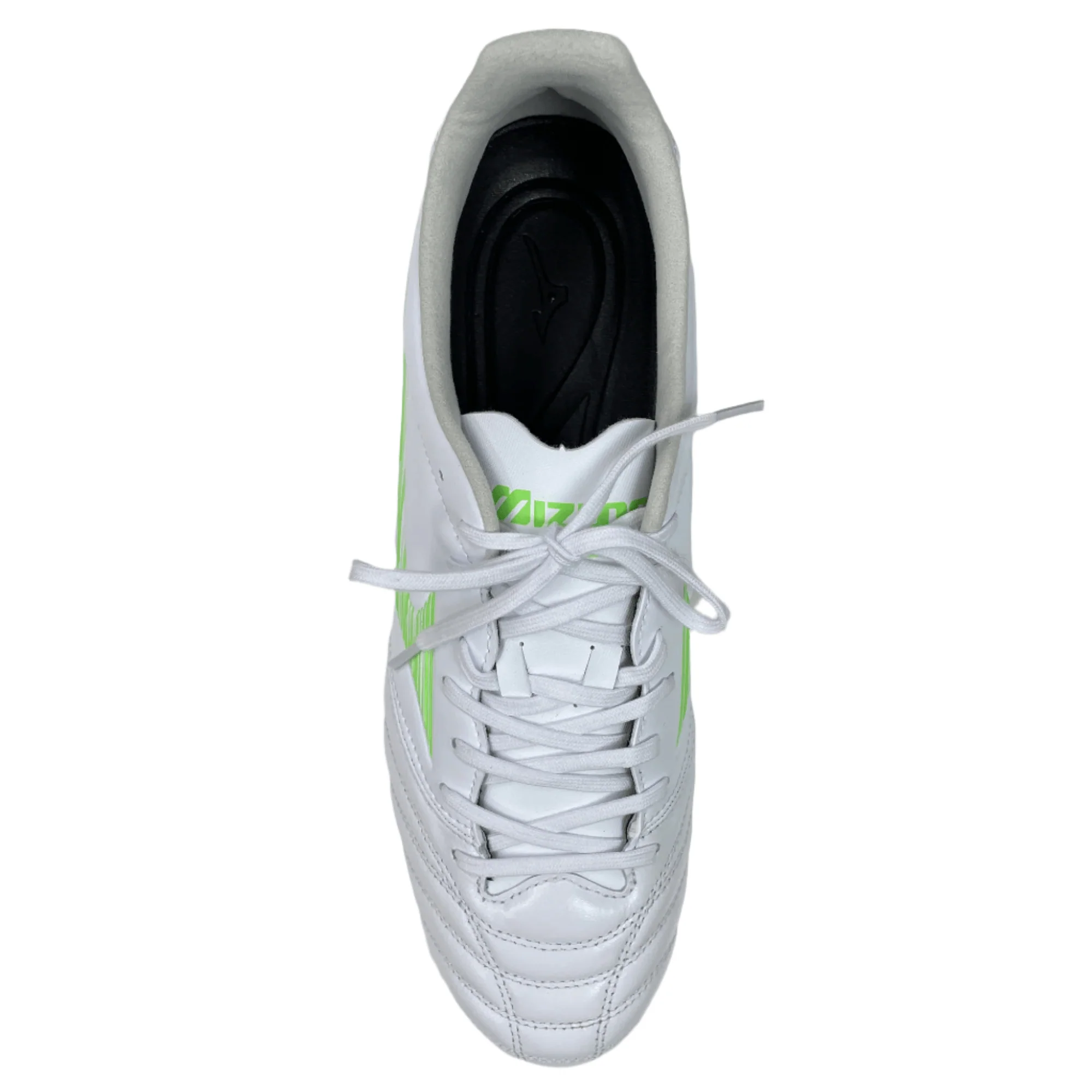 Mizuno Morelia Neo IV Pro FG - White/Green Gecko - Image 4