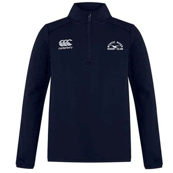 Mystic River Club 1/4 Zip Mid Layer Training Top by Canterbury