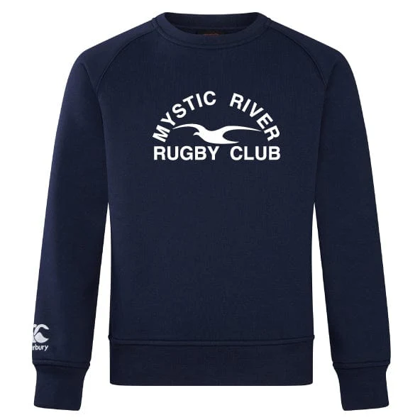 Mystic River Club Crew Sweatshirt by Canterbury
