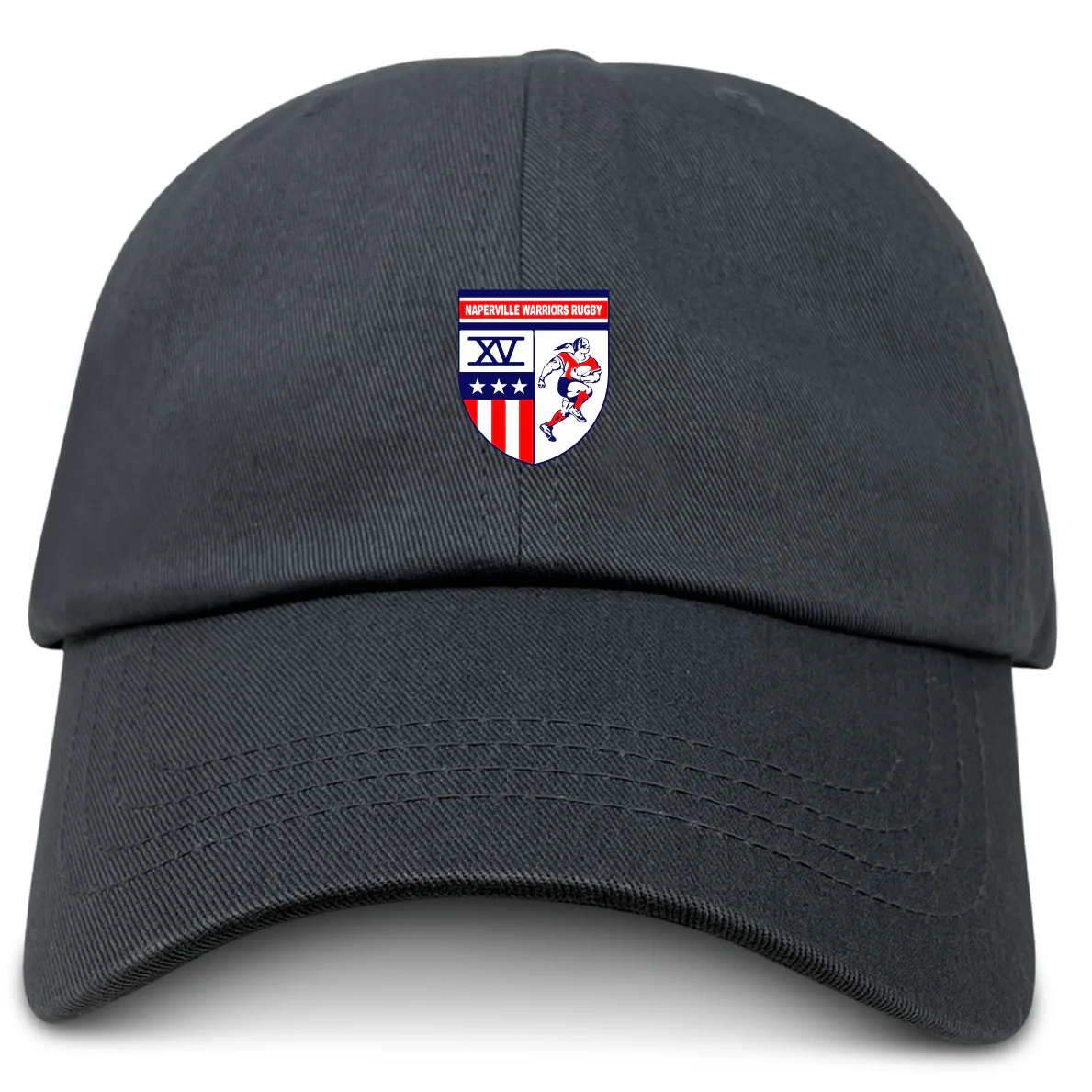 Naperville Warriors Adult Low-Profile Cotton Twill Dad Cap - Image 3