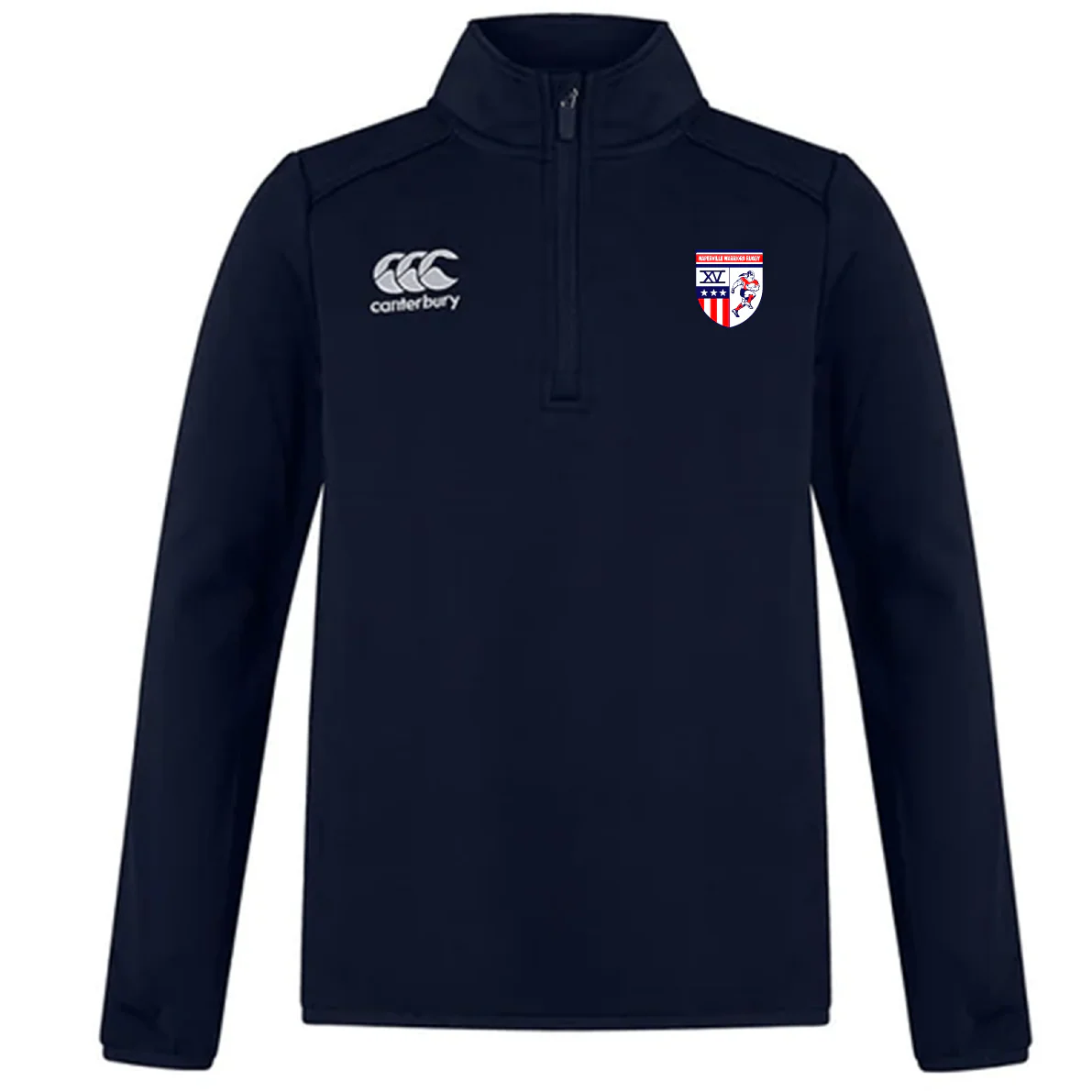 Naperville Warriors Club 1/4 Zip Mid Layer Training Top by Canterbury