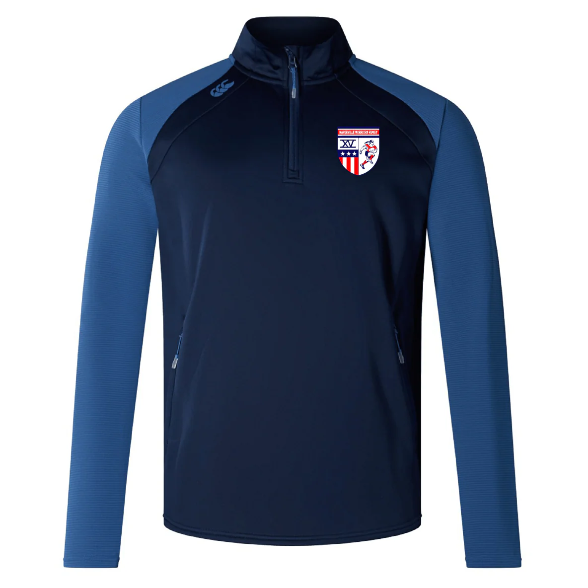 Naperville Warriors Elite 1/4 Zip Top by Canterbury
