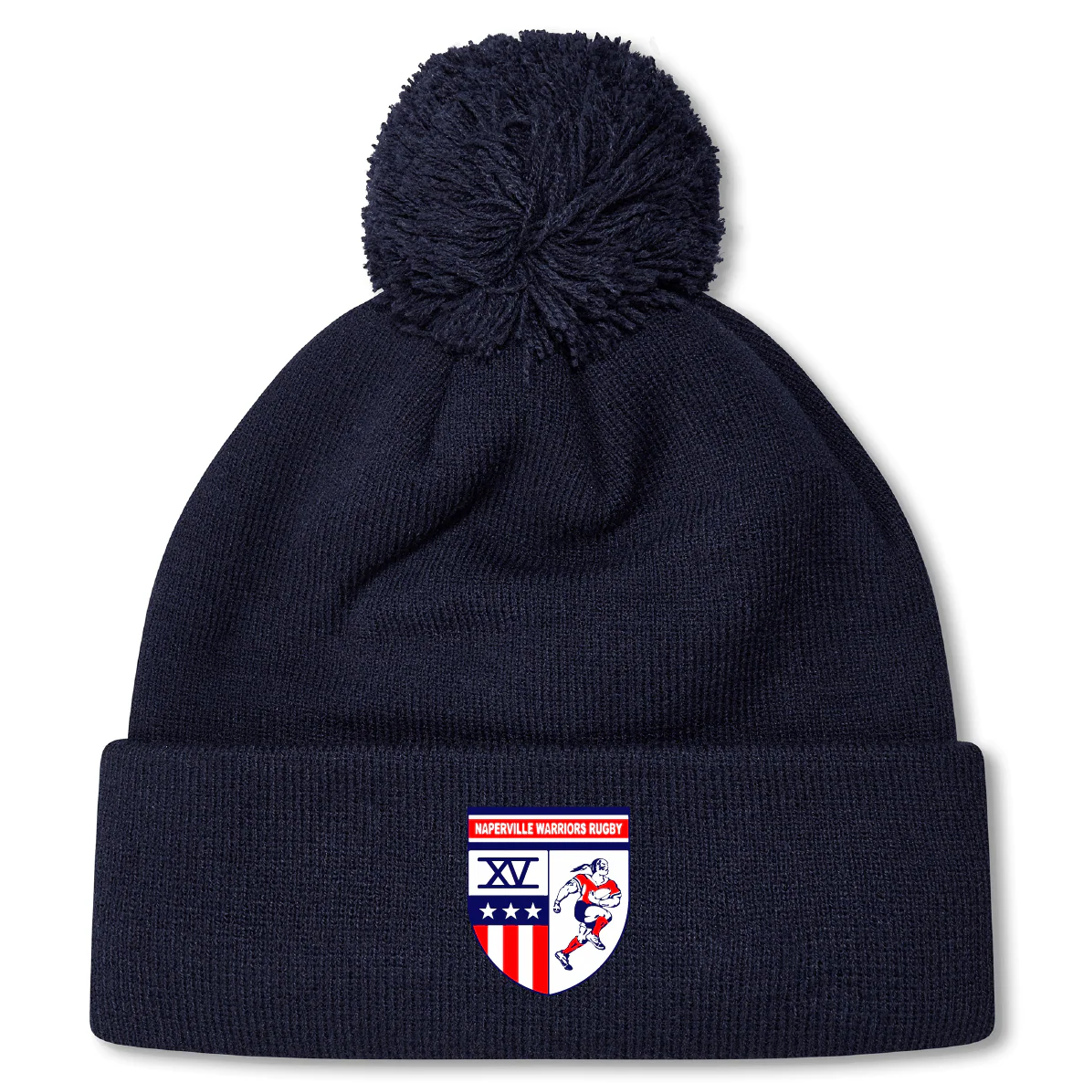Naperville Warriors Pom Pom Beanie by Canterbury