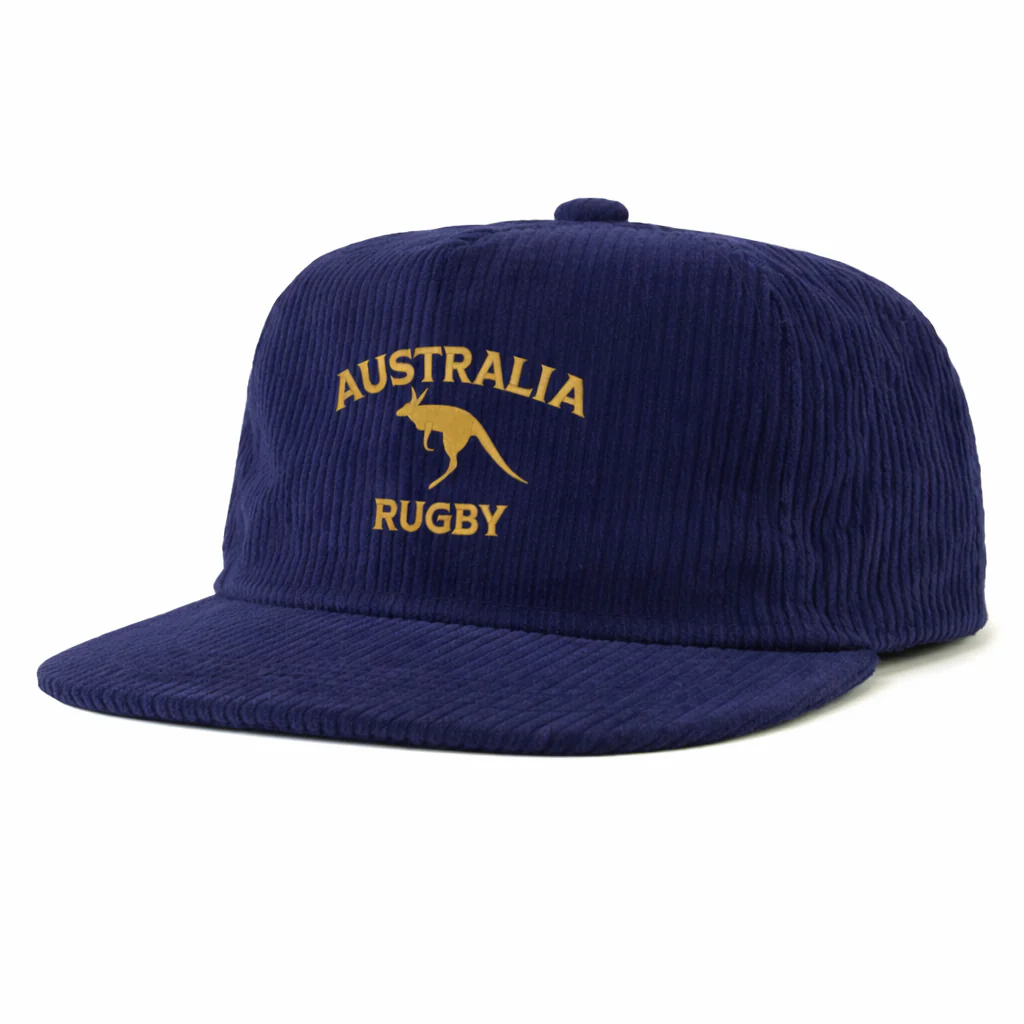 Nations of Rugby Australia Corduroy Field Trip Cap - Image 2