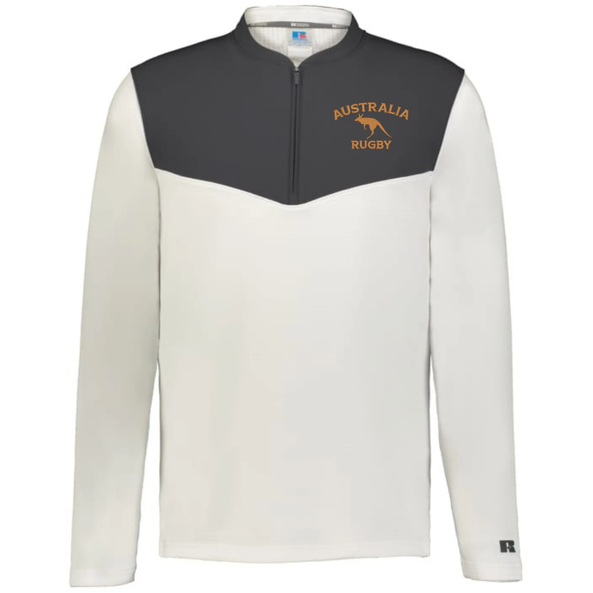 Nations of Rugby Australia Sideline Grid 1/4 Zip Pullover - Image 2