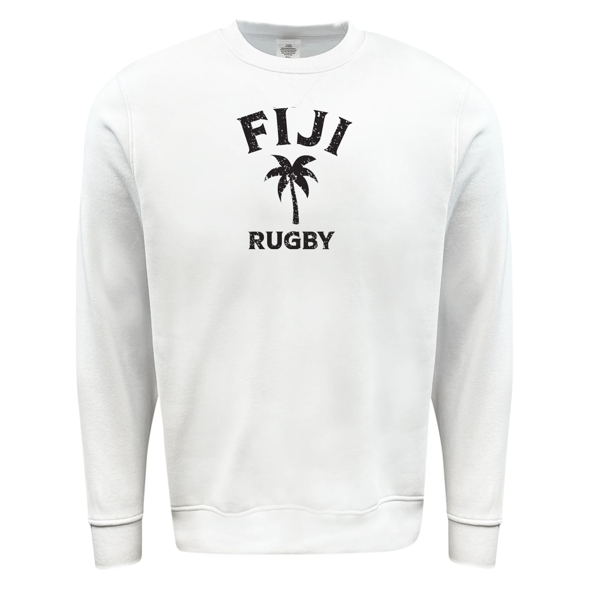 Nations of Rugby Fiji Rugby Fleece Crewneck Sweatshirt - Image 3