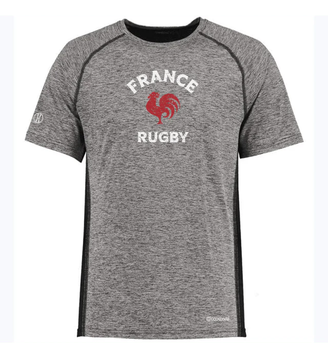 Nations of Rugby France Rugby Electrify Training Tee - Image 2
