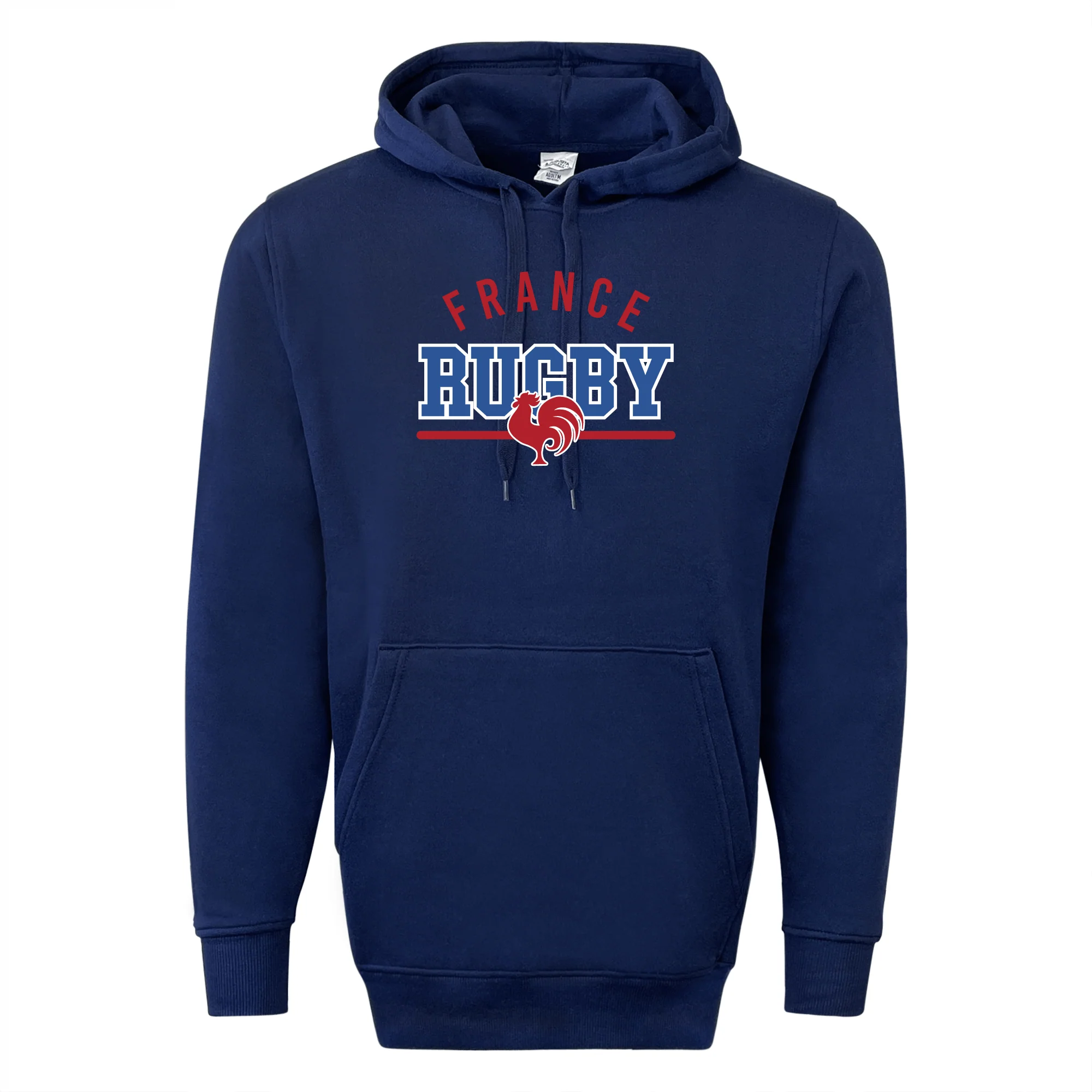 Nations of Rugby France Wordmark 60/40 Pullover Hoodie - Image 2
