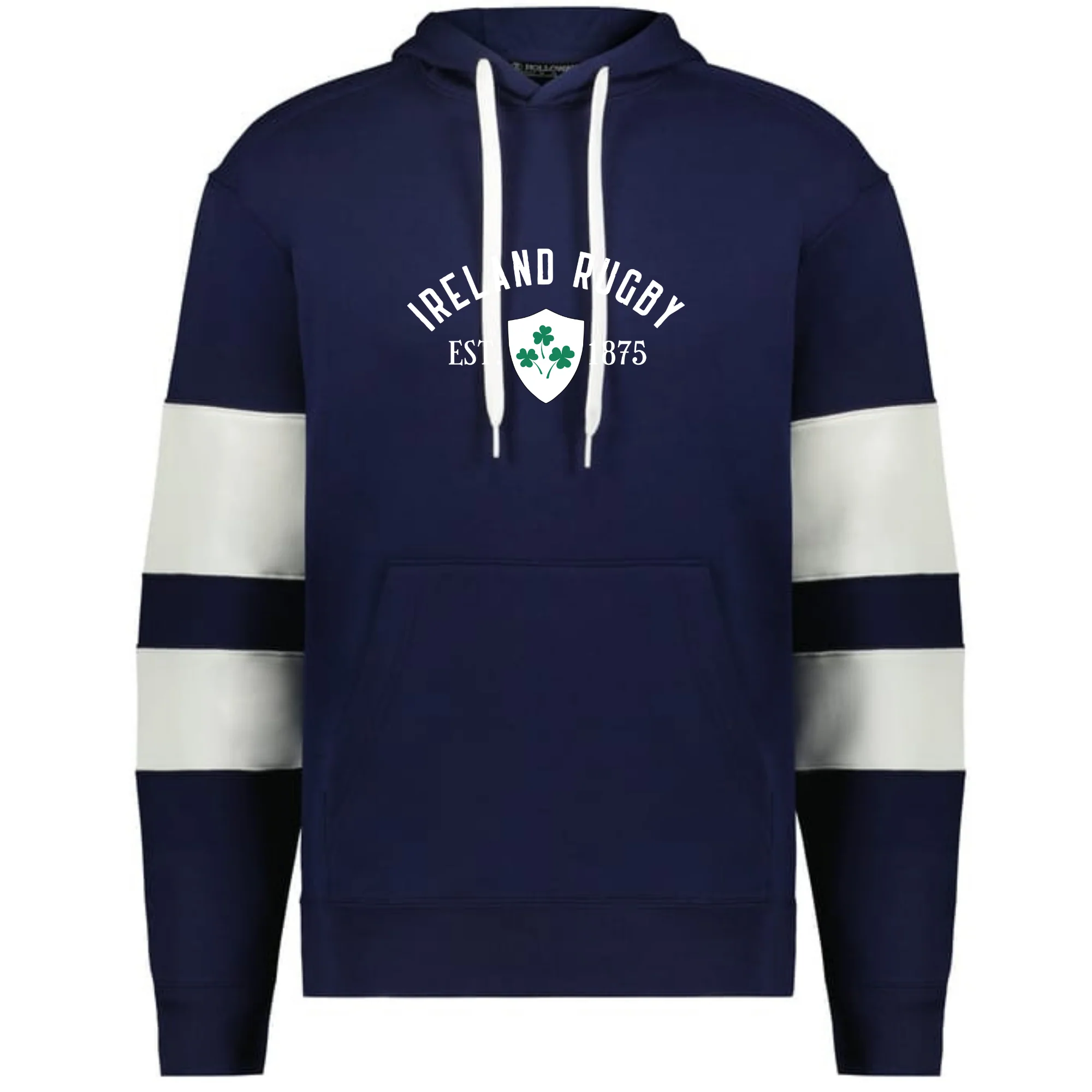 Nations of Rugby Ireland Est 1875 Jackson Way Hoodie - Image 5
