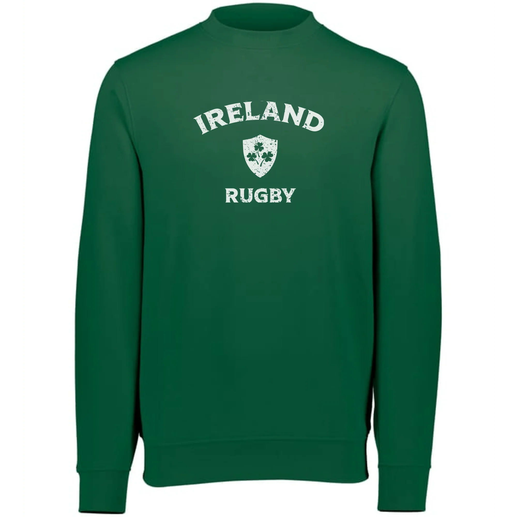 Nations of Rugby Ireland Rugby Fleece Crewneck Sweatshirt - Image 2